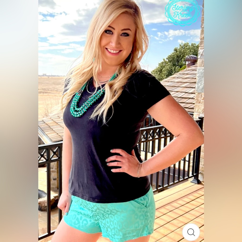 Color Me Turquoise Shorts